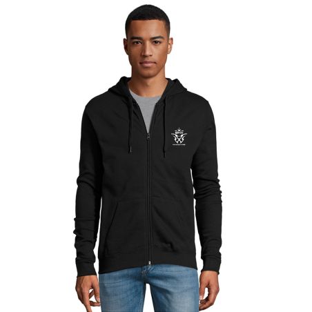 Sweat à capuche zippé adulte BMX pays de vitré