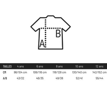 T-shirt enfant BMX pays de Vitré