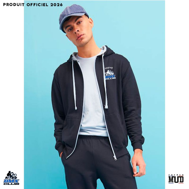 Veste zippée à capuche Nord BMX Veste zippée à capuche Nord BMX