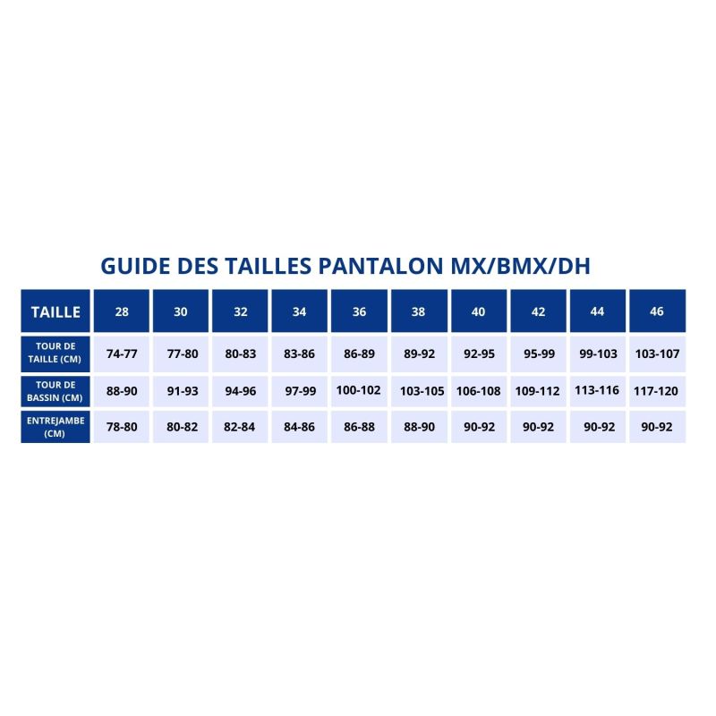 pantalon adulte Nord BMX
