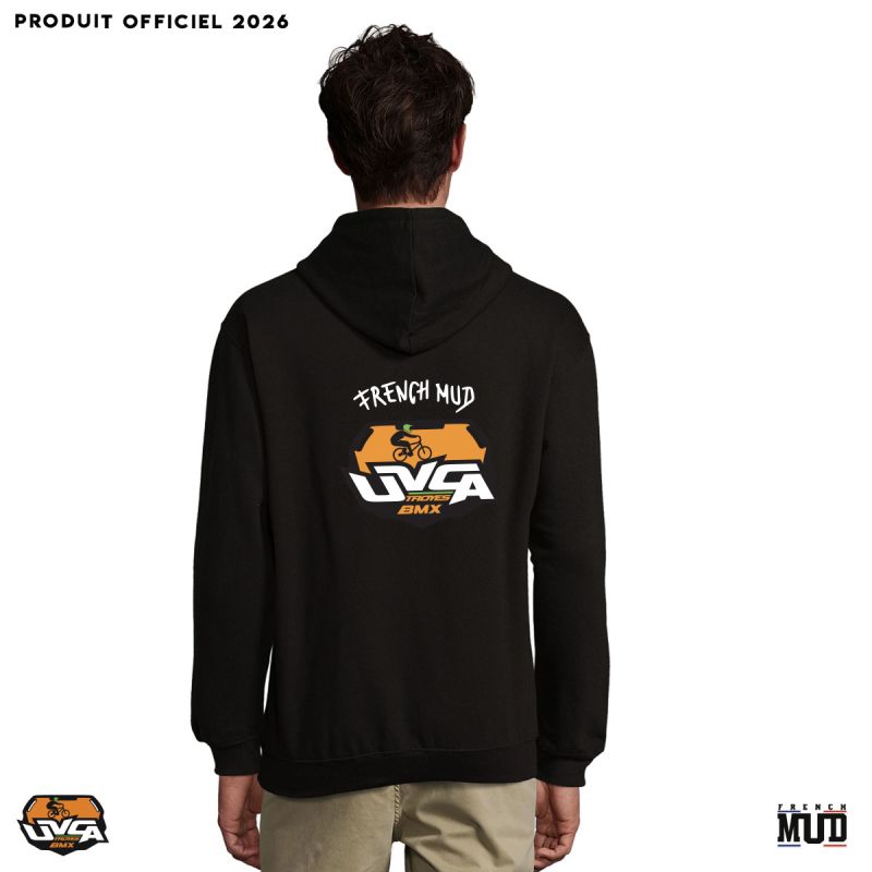 Sweat à capuche adulte UVCA Troyes BMX