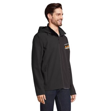 Softshell capuche homme UVCA Troyes BMX