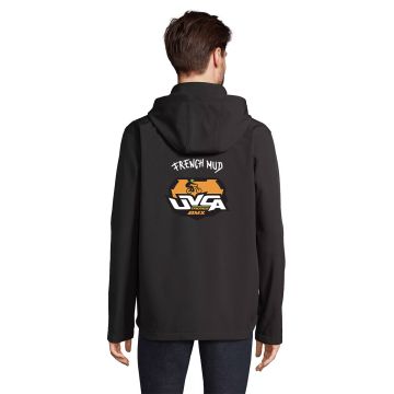 Softshell capuche homme UVCA Troyes BMX