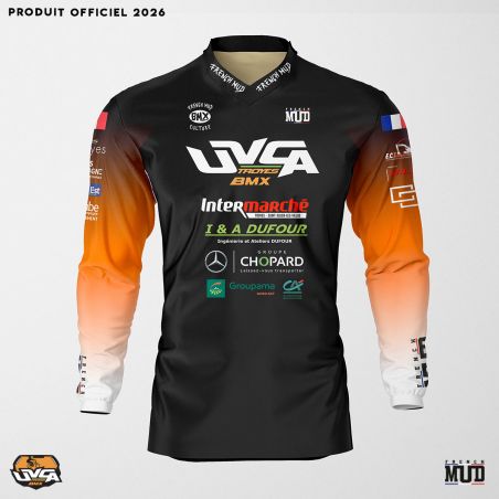 maillot premium CLUB semi slim UVCA Troyes BMX