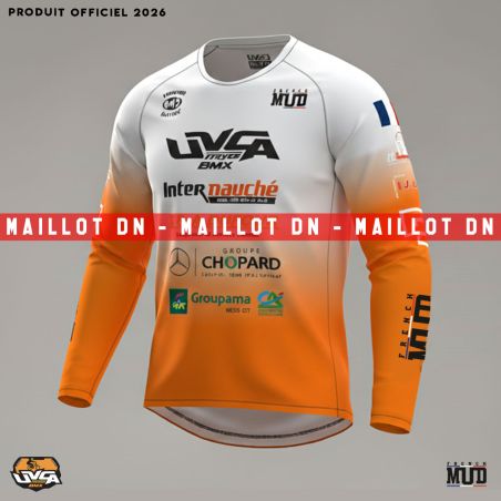 maillot DN visionr ultra slim UVCA Troyes BMX