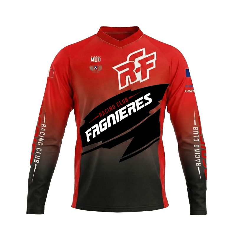 Maillots hiver Racing Club Fagnières