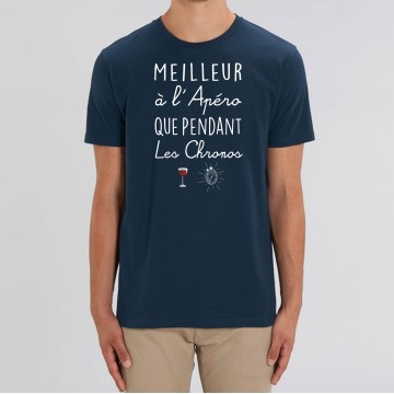 TSHIRT Unisexe MEILLEUR A L'APERO QU'AUX CHRONOS