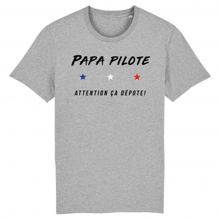 TSHIRT Unisexe PAPA PILOTE