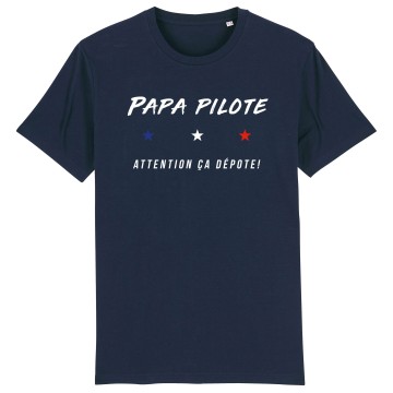 TSHIRT Unisexe PAPA PILOTE