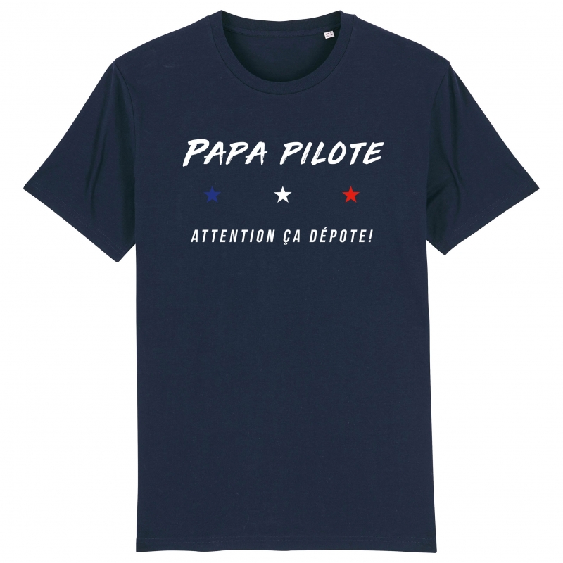 TSHIRT Unisexe PAPA PILOTE