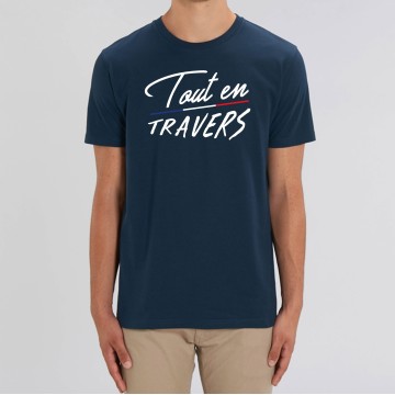 TSHIRT "TOUT EN TRAVERS" Homme