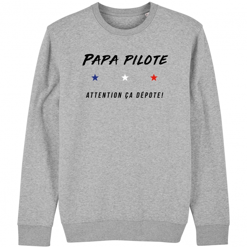 SWEAT Unisexe PAPA PILOTE SWEAT Unisexe PAPA PILOTE