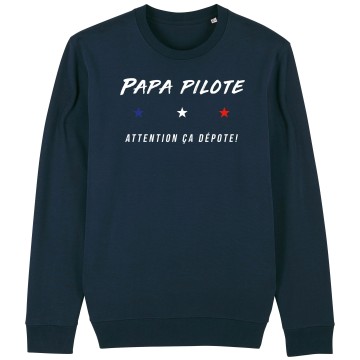 SWEAT Unisexe PAPA PILOTE