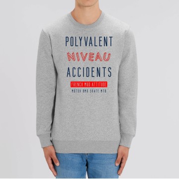 SWEAT Unisexe POLYVALENT NIVEAU ACCIDENT
