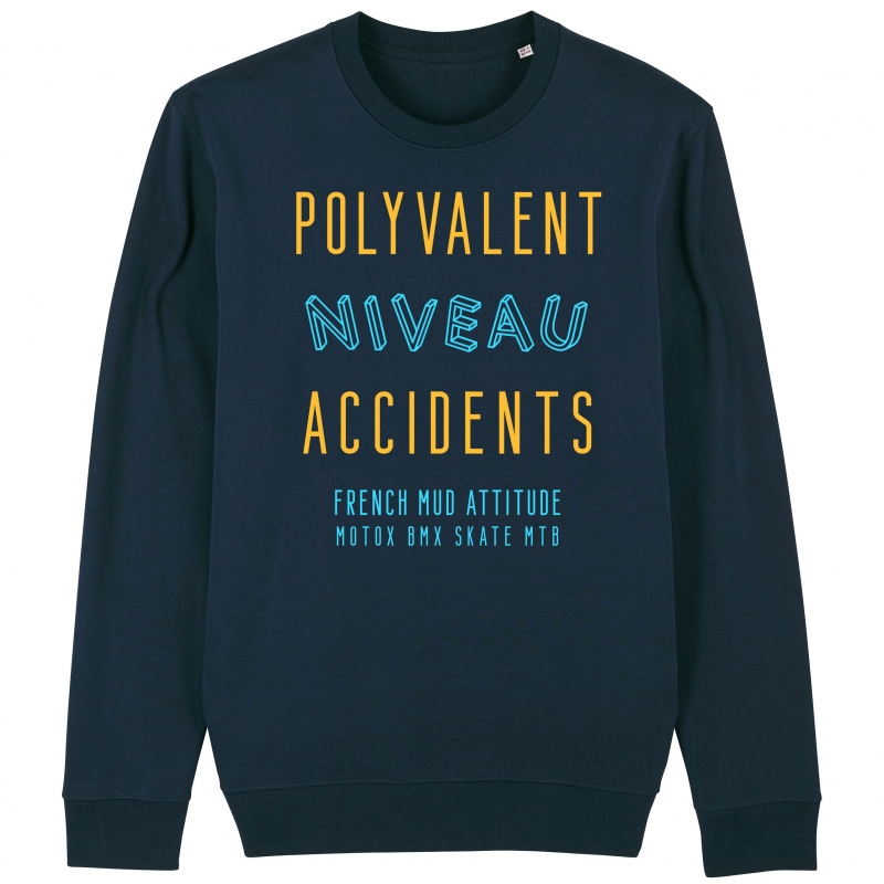 SWEAT Unisexe POLYVALENT NIVEAU ACCIDENT SWEAT Unisexe POLYVALENT NIVEAU ACCIDENT