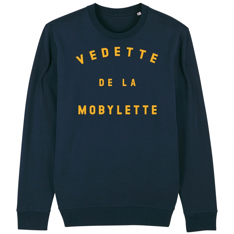 SWEAT Unisexe VEDETTE DE LA MOBYLETTE SWEAT Unisexe VEDETTE DE LA MOBYLETTE
