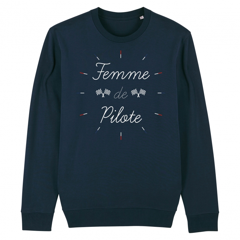 SWEAT Unisexe FEMME DE PILOTE