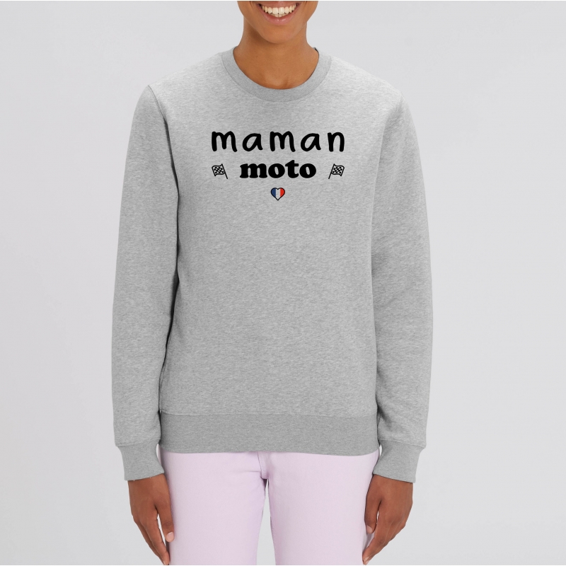 SWEAT Unisexe MAMAN MOTO