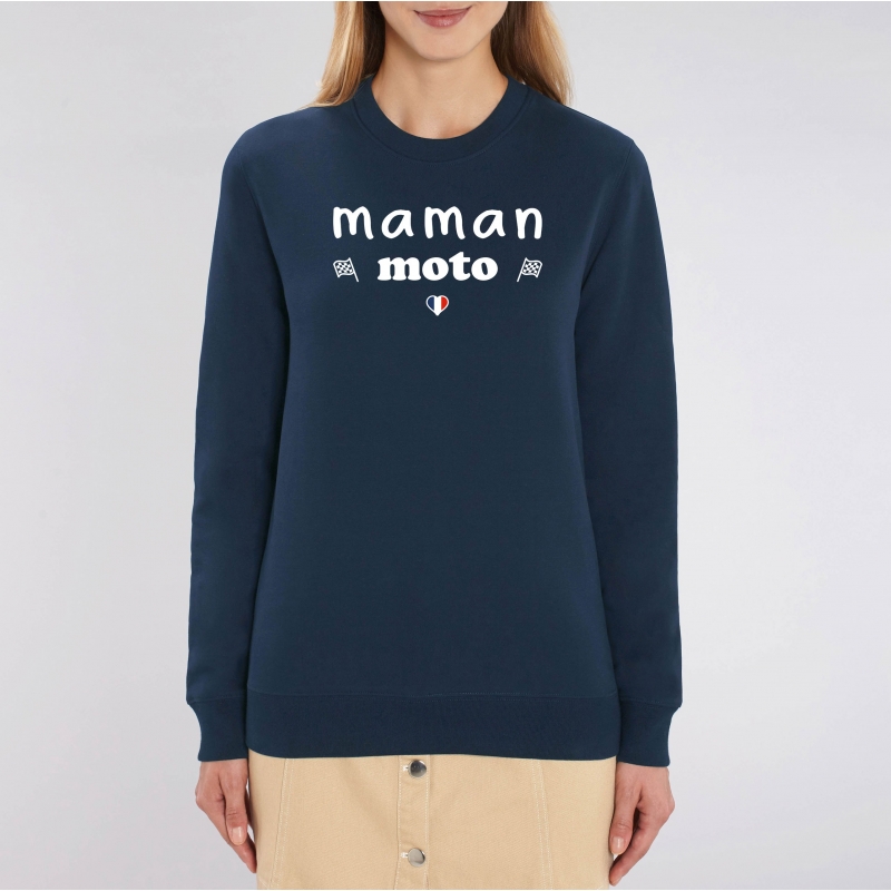 SWEAT Unisexe MAMAN MOTO