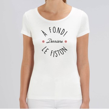 TSHIRT Femme A FOND DERRIERE LE FISTON