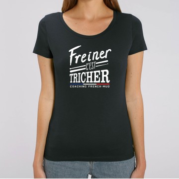 Retrouvez le TSHIRT Enfant FREINER C'EST TRICHER de chez French Mud