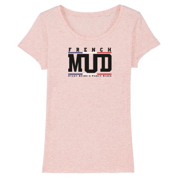 TSHIRT "FRENCH MUD OFFICIEL" Femme