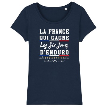 TSHIRT Femme LA FRANCE QUI GAGNE ISDE