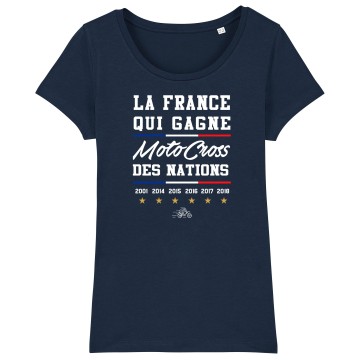 TSHIRT Femme LA FRANCE QUI GAGNE MXDN