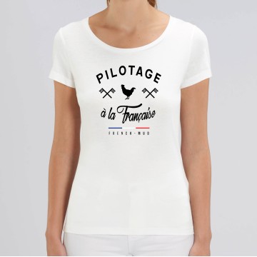 TSHIRT Femme PILOTAGE A LA FRANCAISE