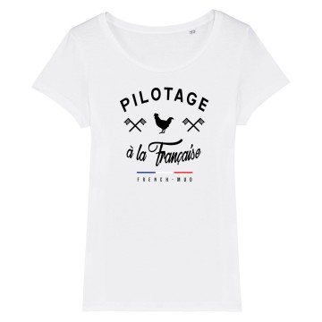 TSHIRT Femme PILOTAGE A LA FRANCAISE