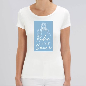 TSHIRT Femme RIDER C'EST SACRE
