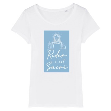 TSHIRT Femme RIDER C'EST SACRE
