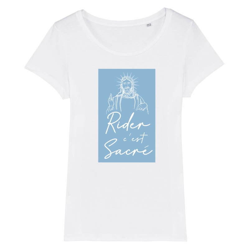 TSHIRT Femme RIDER C'EST SACRE
