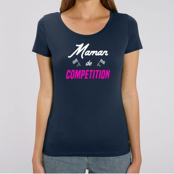 TSHIRT Femme MAMAN DE COMPETITION