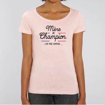 TSHIRT "MERE DE CHAMPION" Femme