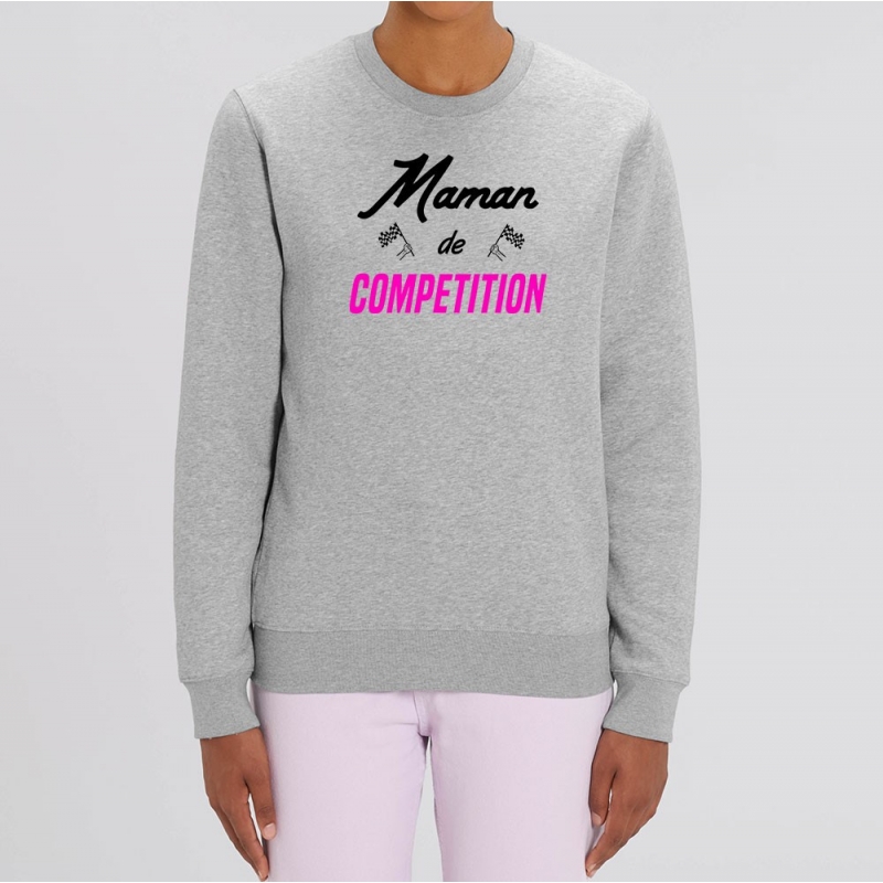 SWEAT Femme MAMAN DE COMPETITION