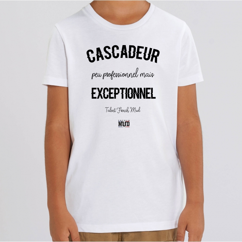 TSHIRT Enfant CASCADEUR EXCEPTIONNEL TSHIRT Enfant CASCADEUR EXCEPTIONNEL