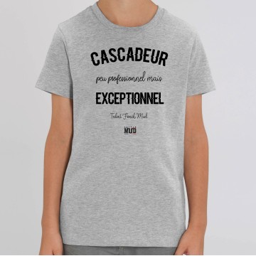 TSHIRT "CASCADEUR EXCEPTIONNEL" Enfant