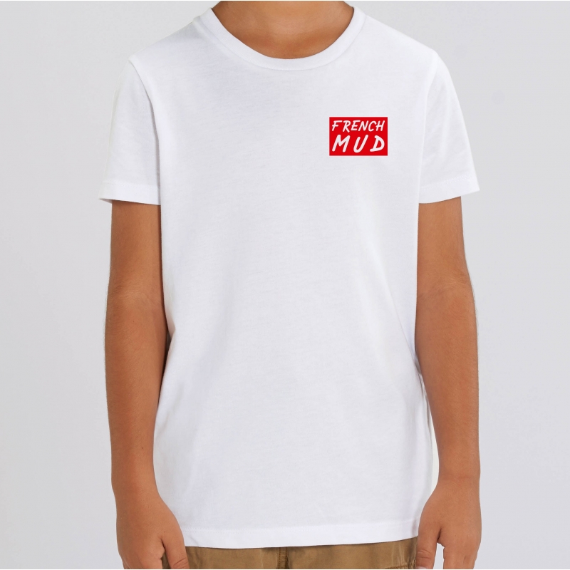 TSHIRT Enfant FMUD CARRE ROUGE