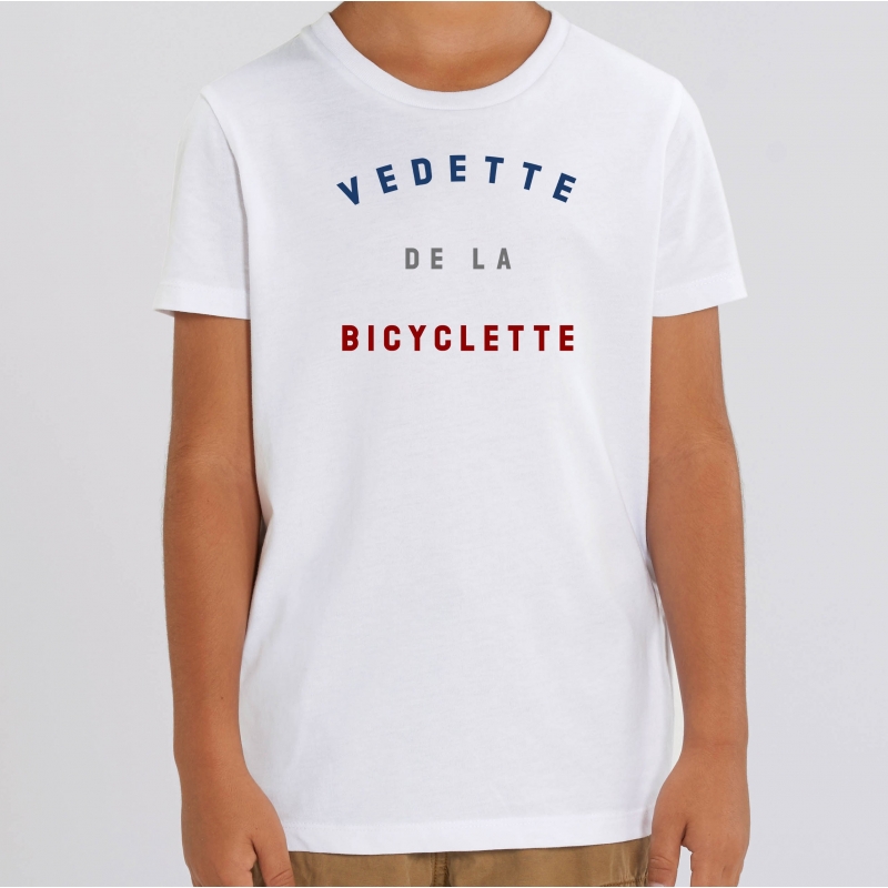 TSHIRT Enfant VEDETTE DE LA BICYCLETTE TSHIRT Enfant VEDETTE DE LA BICYCLETTE