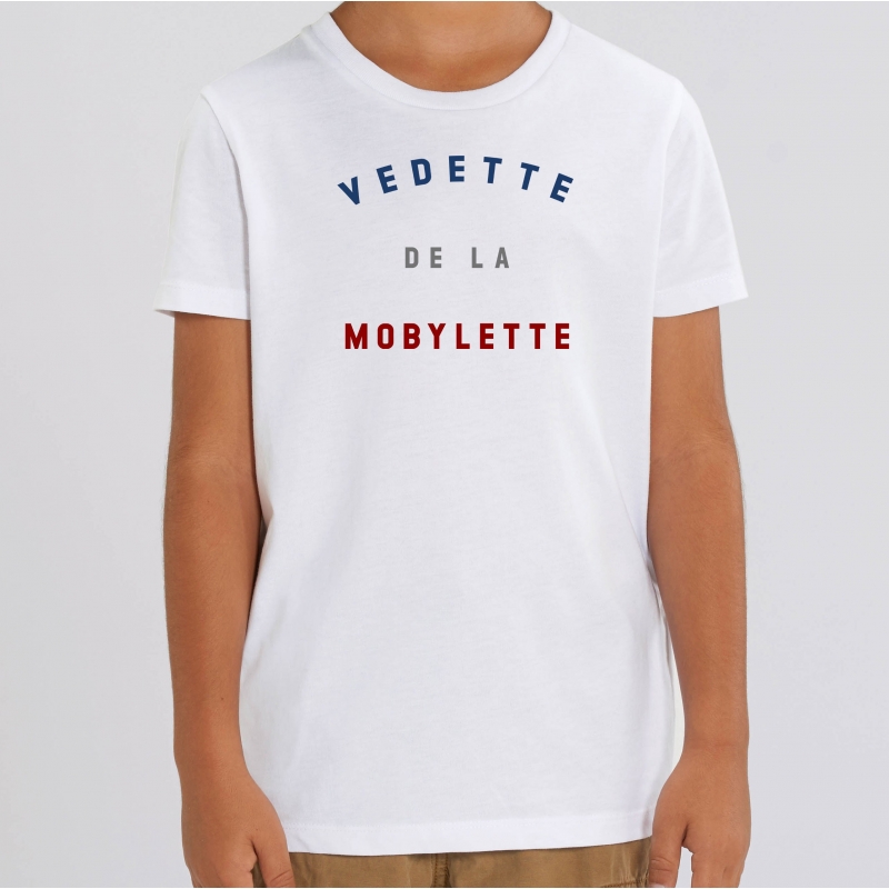 TSHIRT Enfant VEDETTE DE LA MOBYLETTE TSHIRT Enfant VEDETTE DE LA MOBYLETTE