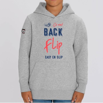HOODIE "CA MET BACKFLIP" Enfant