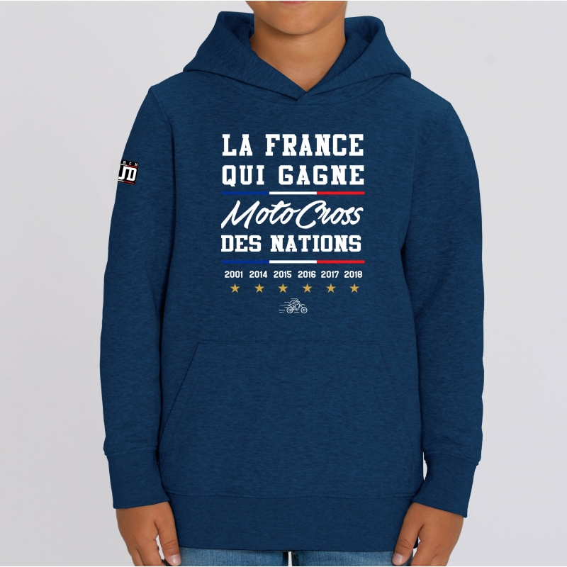 HOODIE Enfant LA FRANCE QUI GAGNE MXDN