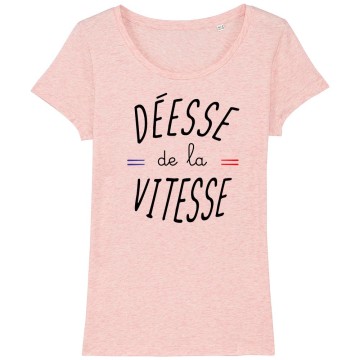 TSHIRT "DEESSE DE LA VITESSE" Femme