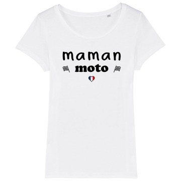 TSHIRT Femme MAMAN MOTO