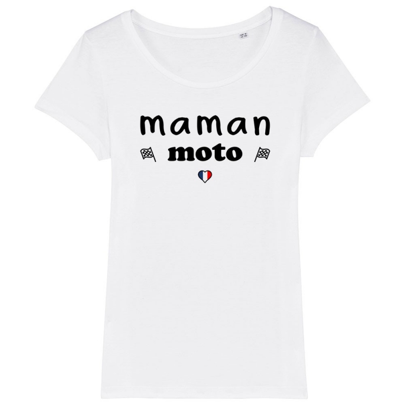 TSHIRT Femme MAMAN MOTO