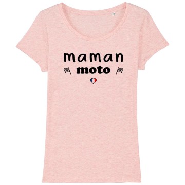 TSHIRT "MAMAN MOTO" Femme