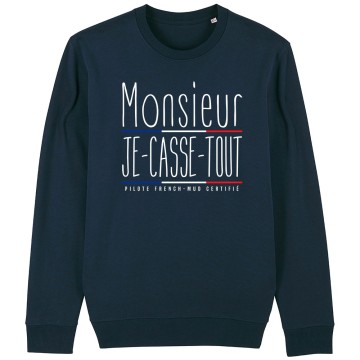 SWEAT Unisexe MR JE CASSE TOUT