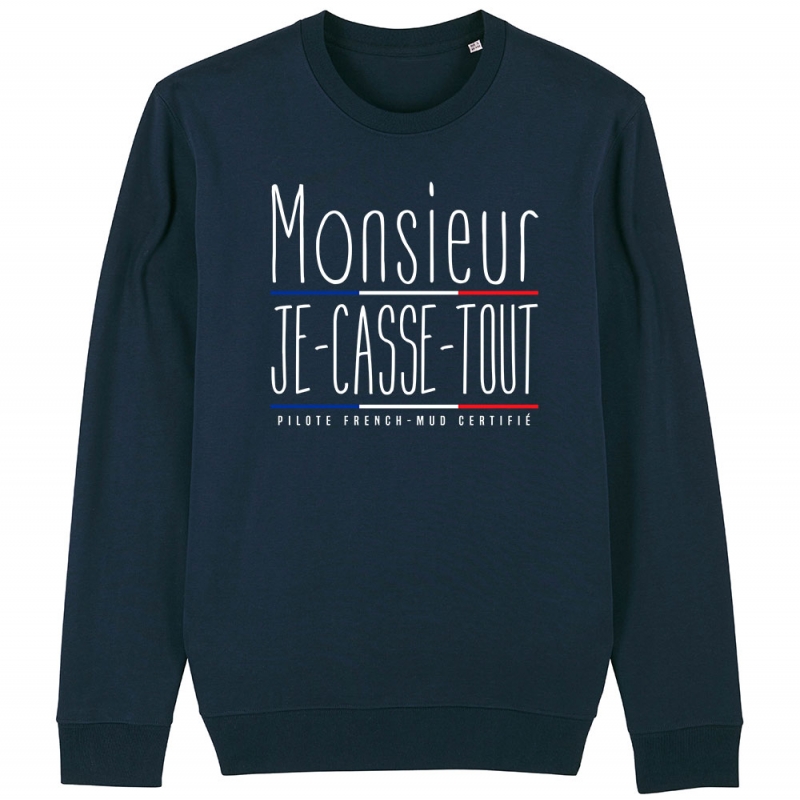 SWEAT Unisexe MR JE CASSE TOUT