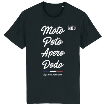 TSHIRT Unisexe MOTO POTO APERO DODO